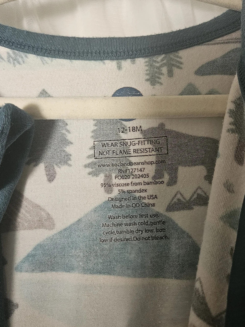 bird & bean cozy bamboo